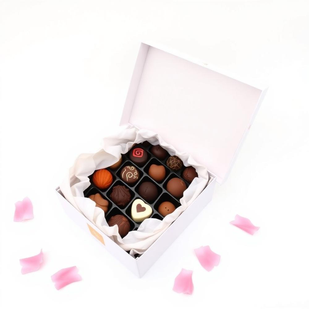 Box Amor e Chocolates